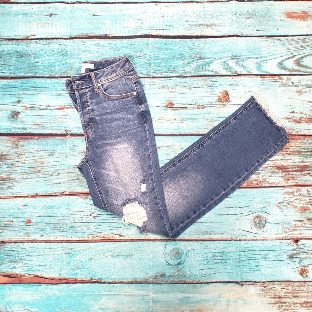 And Now This High Waist Distressed Denim Jeans Size 26